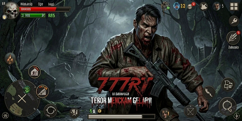 Gameplay menyeramkan di dunia kegelapan 777RT.