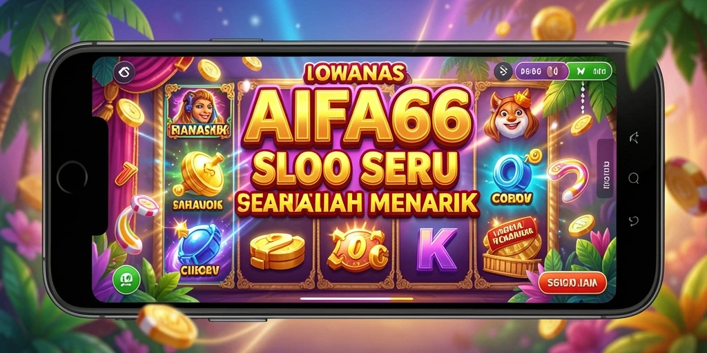 Tampilan permainan slot AIFA66 yang menarik dan dinamis.