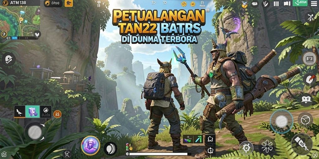 Screenshot menampilkan petualangan seru di dunia terbuka ATM138.