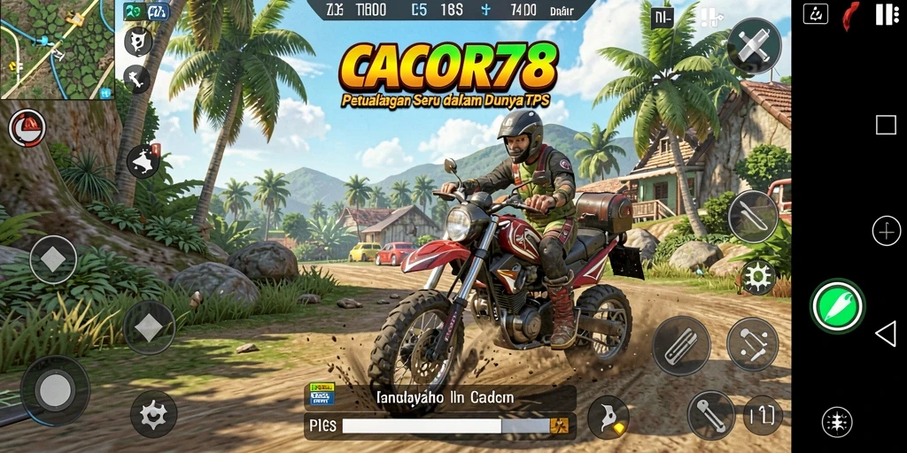 Gameplay mendebarkan dalam <strong>CACOR78</strong> dengan grafis yang memukau.