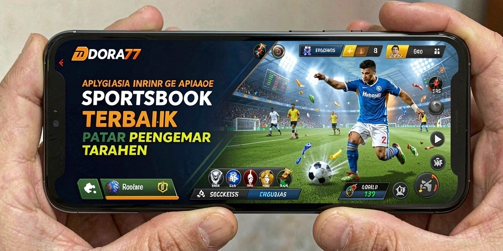 Screenshot utama DORA77 menampilkan fitur taruhan olahraga yang dinamis.