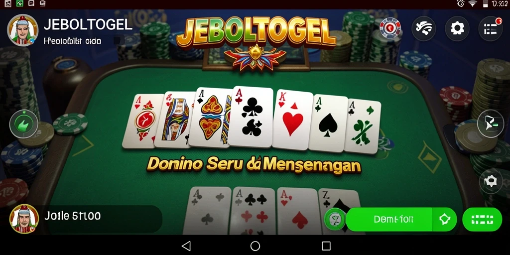 Tampilan gameplay seru dalam JEBOLTOGEL yang memikat.