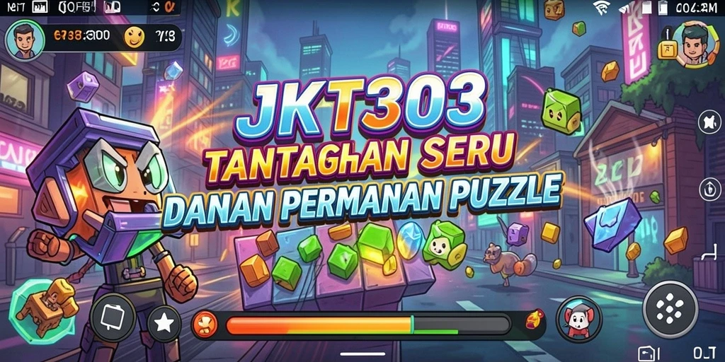 Tampilan menarik dari gameplay JKT303 yang menantang.