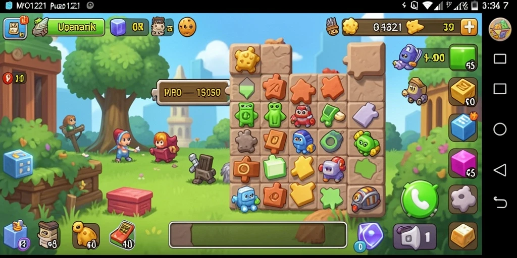 Tampilan gameplay MPO1221 yang penuh tantangan dan seru.