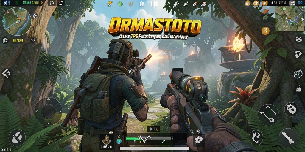 Tampilan menegangkan dalam gameplay ORMASTOTO yang penuh aksi.
