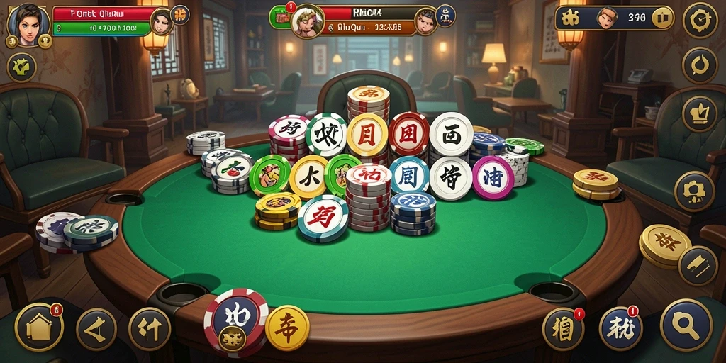 Screenshot gameplay QiuQiu RR44 yang penuh aksi.