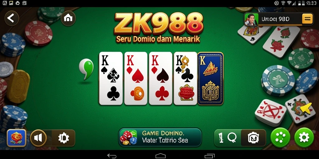 Tampilan gameplay seru di ZK988 dengan grafis menarik.